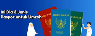 Paspor untuk Umroh Biasa atau Elektronik