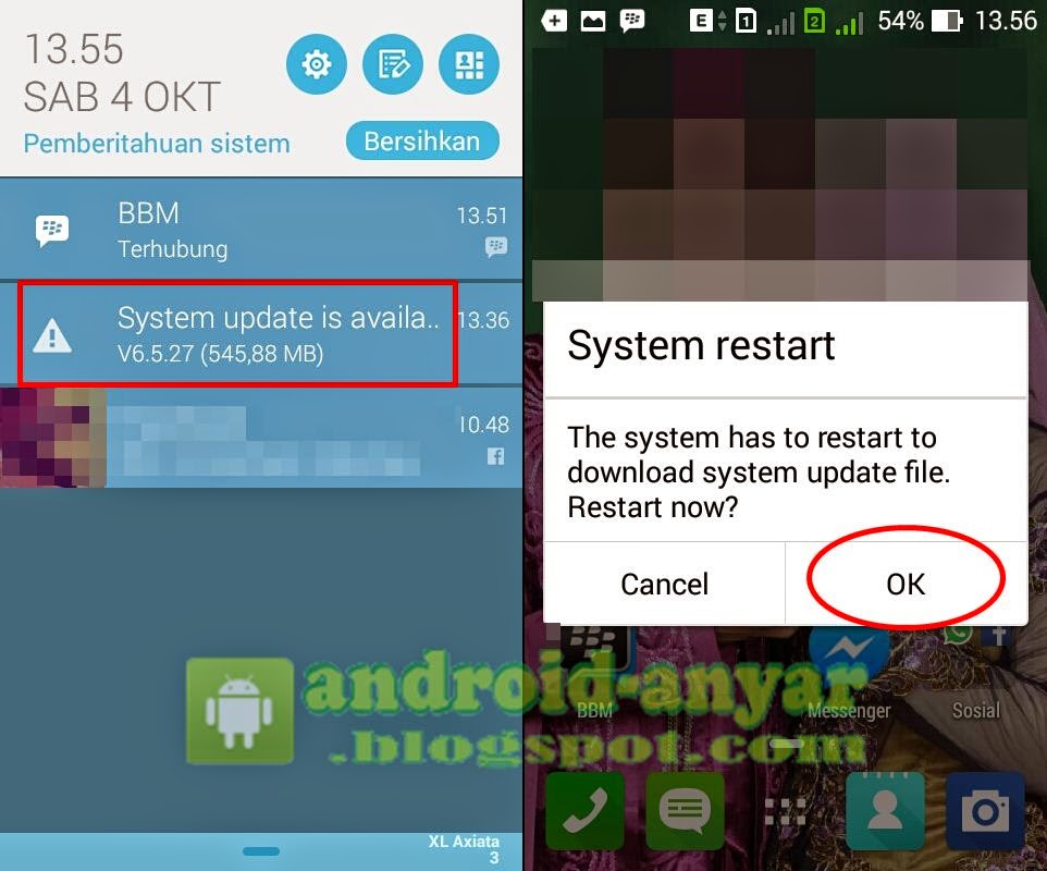 Cara Upgrade Android Jelly Bean ke KitKat 4.4.2 Asus Zenfone 4