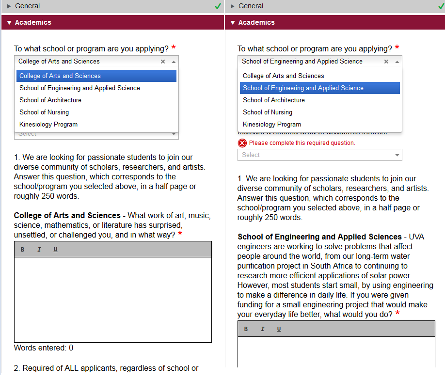 uva common app