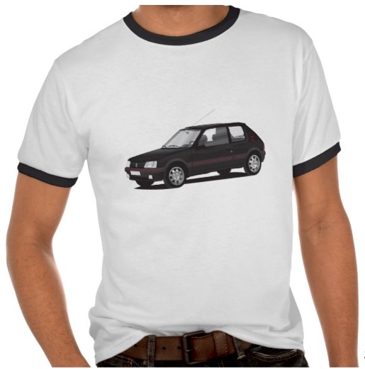 Peugeot 205 GTi t-shirts