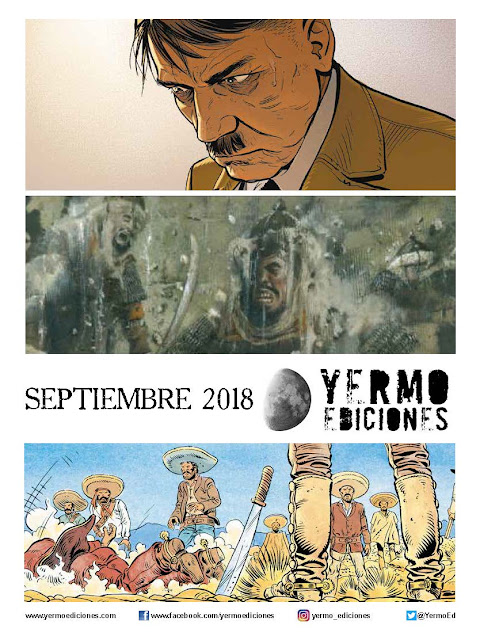 Novedades de septiembre 2018 de "Yermo Ediciones"