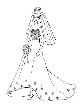 Barbie Coloring on Barbie Coloring Pages 01 Jpg