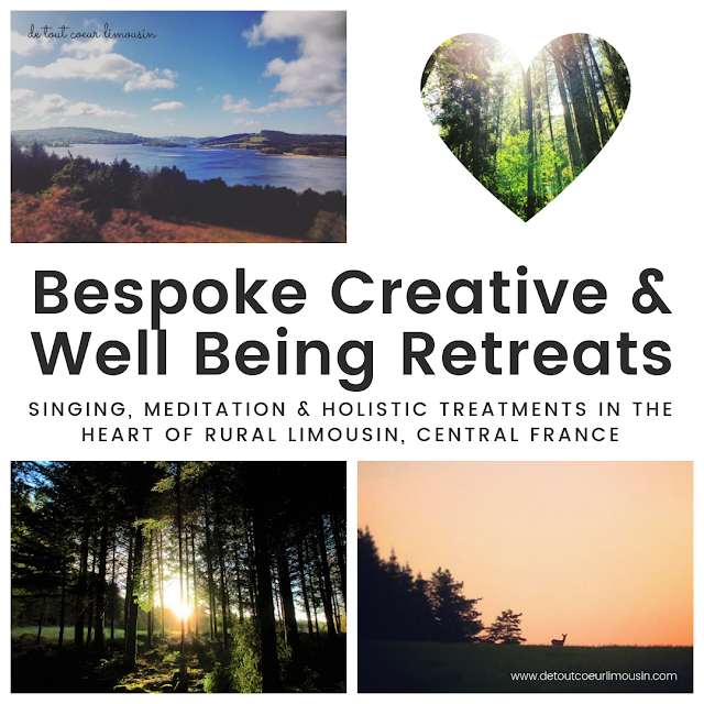 bespoke creative wellbeing retreats de tout coeur limousin