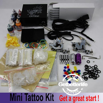 Tattoos machines have also been called tattoo guns. Cheap tattoo kits can