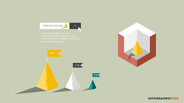 3D Cube diagram