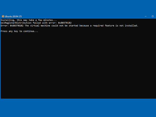 Fix WSL register distribution failed with error in Windows (Solved!)