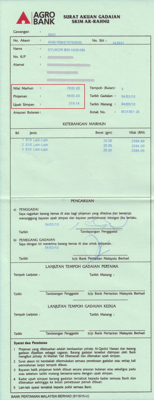 Gandakan emas anda di Agro bank  Menyingkap Rahsia Emas