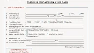 Contoh Formulir Biodata Karyawan Baru