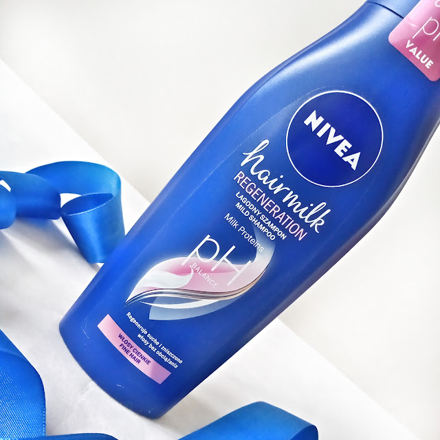 Nivea Hairmilk Mleczny szampon pielęgnujący do włosów cienkich