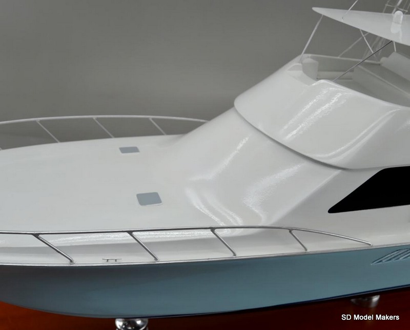 SD Model Makers: 36 inch Replica Model of a Viking 63 sport fishing boat