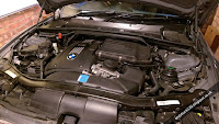 BMW E92 335i N54 engine bay