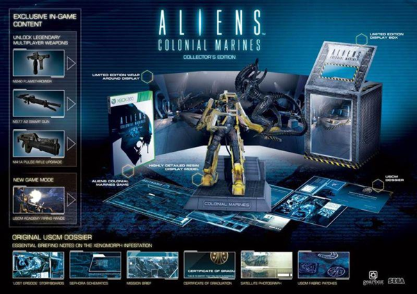 Aliens: Colonial Marines Collector’s Edition Announced