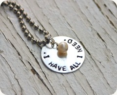All I Need Necklace
