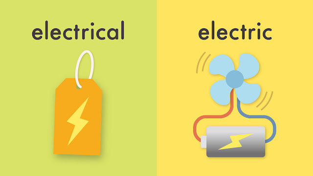 electrical と electric の違い