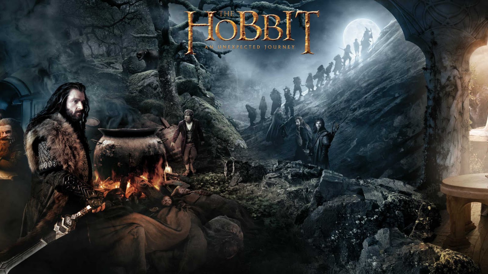 Free The Hobbit: An Unexpected Journey HD iPad wallpaper 07