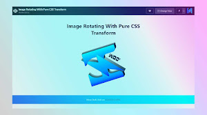 Tutorial Membuat Animasi Gambar Berputar (Pure CSS Only)