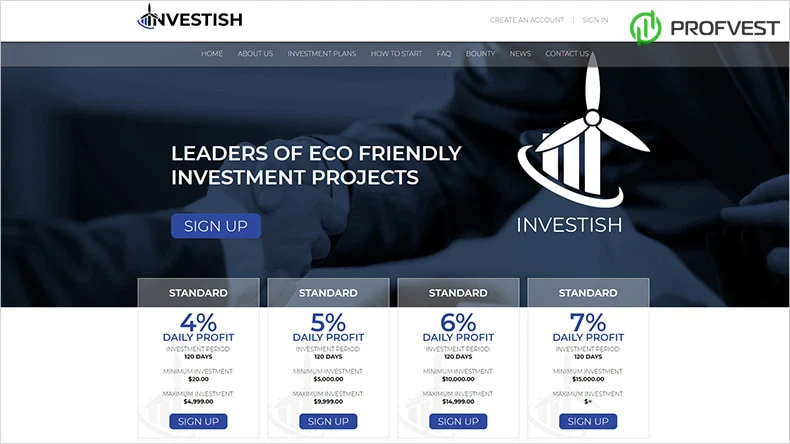 Investish обзор и отзывы HYIP-проекта