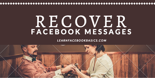 How do I Recover deleted Facebook Messages | How to retrieve deleted text messages - Facebook recovery 