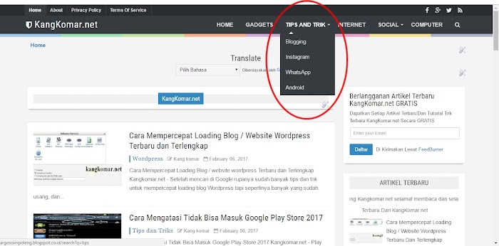 Cara Mempercantik tampilan Blog 2017 (update)