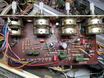 Fisher_201_Control Amplifier_after servicing