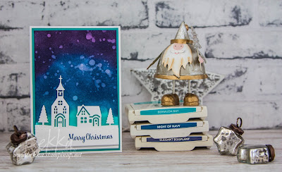 Night Sky Hometown Greetings Christmas Card - buy the Stampin' Up! supplies to make this card here