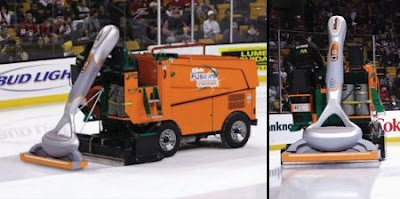 Gillette Razor Zamboni Ad Campaign Seen On www.coolpicturegallery.net