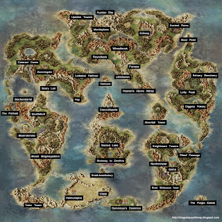 World  Games on Dragon Quest V World Map