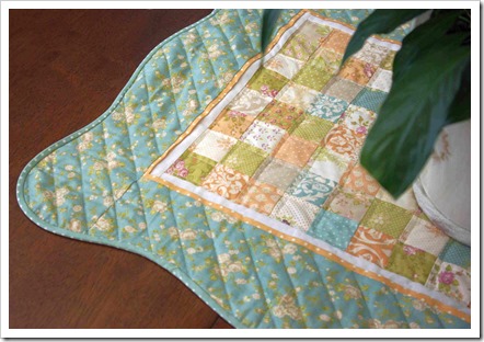 Curvy quilt border