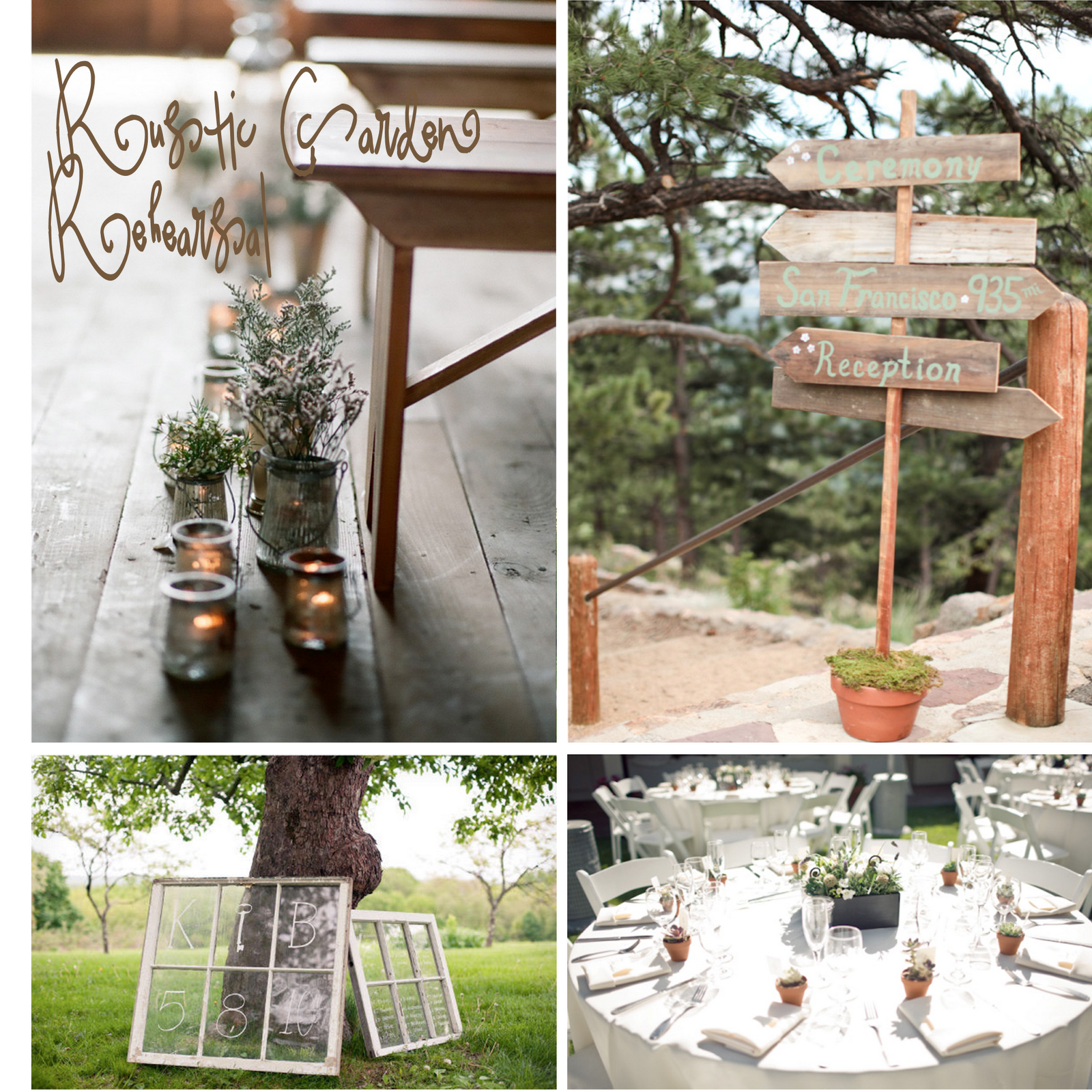 Rustic Outdoor Wedding Ideas