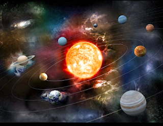 solar system and the has features of solar system