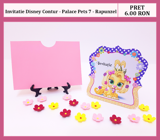 invitatii botez contur Palace Pets 7