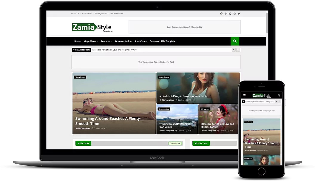 101+ Elegant and Premium Blogger Templates Download For Free