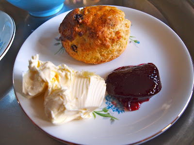 Perfect scone cream tea