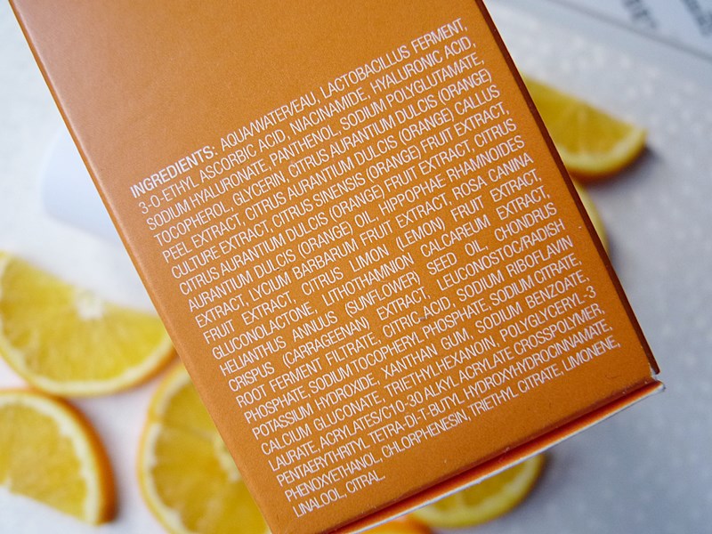 OLE HENRIKSEN Barrier Booster Orange Ferment Essence skład inci ingredients