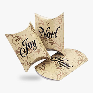 Custom pillow boxes wholesale by plusprinters