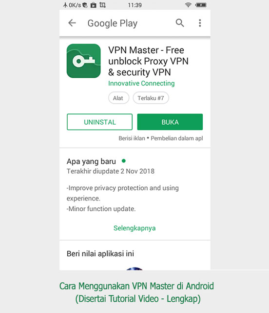 Cara Menggunakan Vpn Master Di Android Disertai Tutorial Video Lengkap Akizaku
