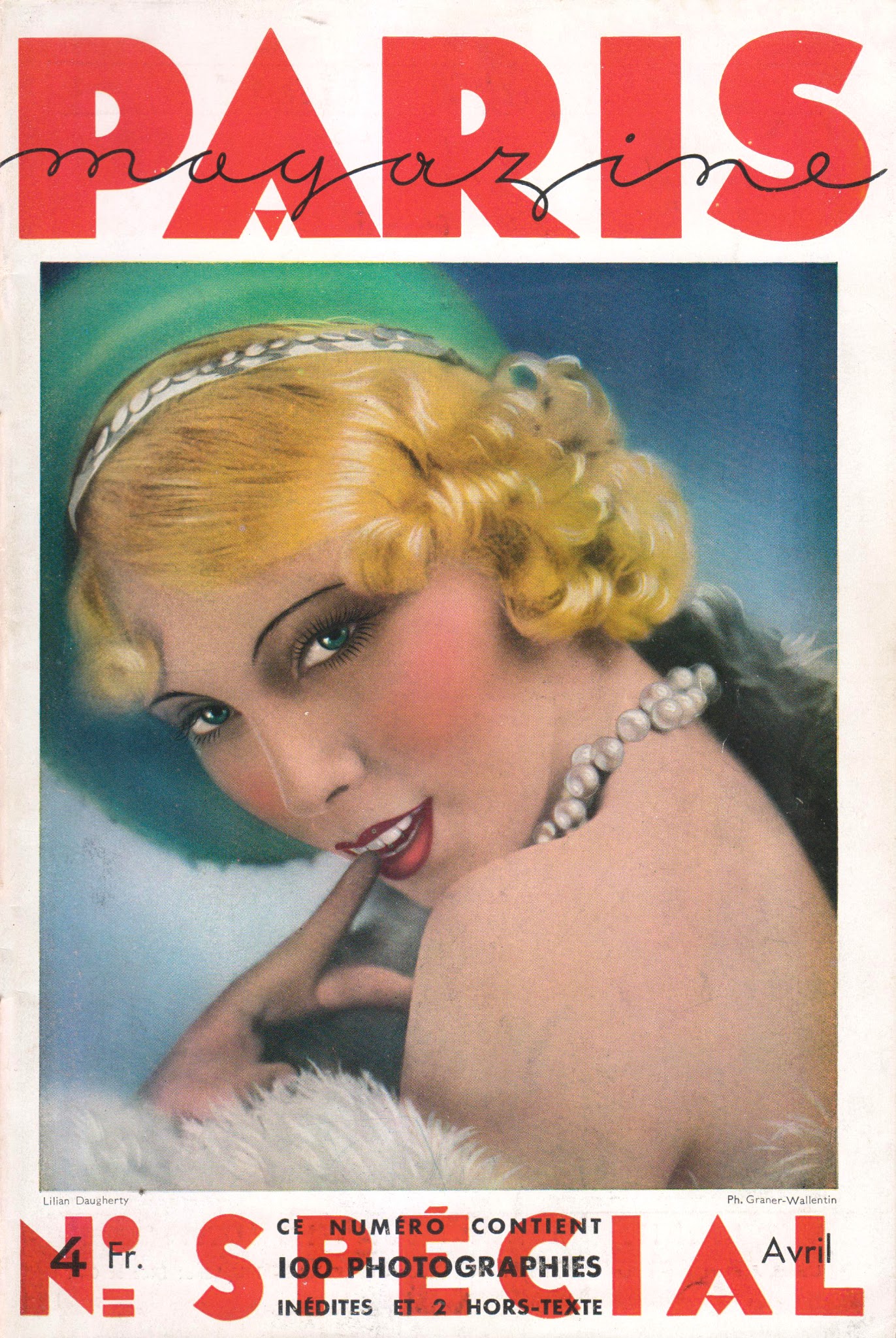 Paris Magazine n°20 avril 1933