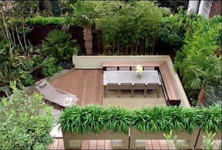 taman rumah minimalis modern