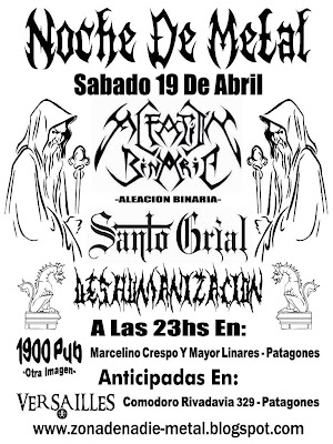  Noche de Metal en Carmen de Patagones 19/04/08