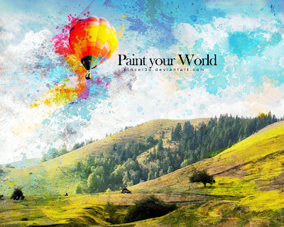 Paint your world wallpaper