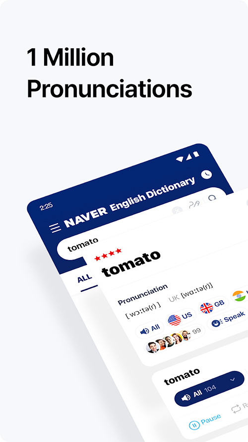 Tải NAVER Dictionary APP Từ điển Korean English Android, iOS, PC a1