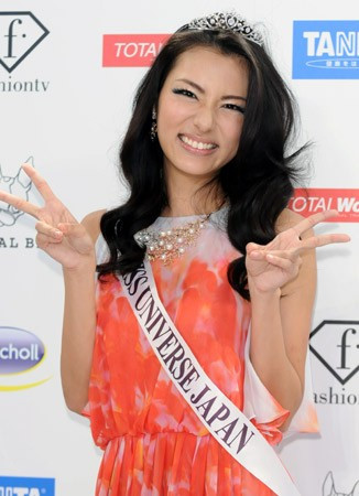 Miss Universe Japan 2013 winner Yukimi Matsuo