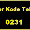 0231 Kode Telepon Area Mana