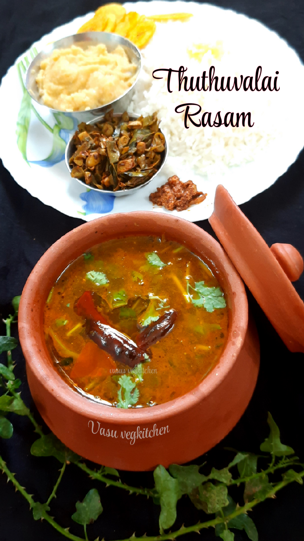 Thoothuvalai Rasam By Priyaa Kitchen In Tamil