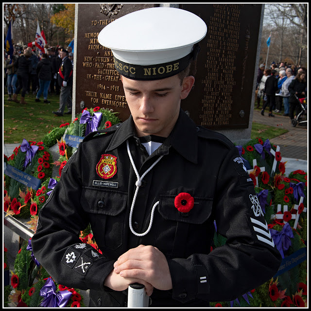 Remenbrance Day 2019; Bridgewater; Nova Scotia; Veterans; Royal Canadian Legion