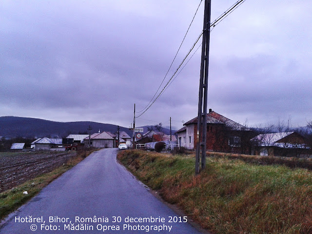 Hotarel, Bihor, Romania 30 decembrie 2015. Hotarel, Bihor, Romania 30.12.2015 ; satul Hotarel comuna Lunca judetul Bihor Romania