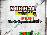 Normal Probability Plot Test for Regression in SPSS Complete