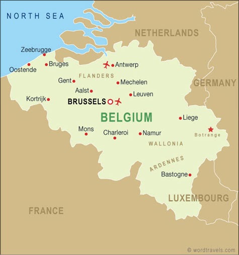All information about world: Belgium Map, Population ...