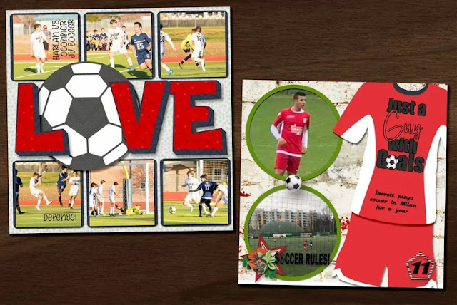 soccer scrapbooking