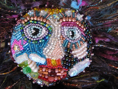 camilla la mer, art dols, spirit dolls, shaman dolls, healing dolls, bead embroidery, beading, jungian psychology, depth psychology, dream work, personal, the sea